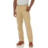 Carhartt Men’s Relaxed Straight Rigby Lined Dungaree(Dark Khaki)