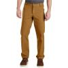 Carhartt Men’s Relaxed Straight Rugged Flex® Duck Dungaree(Carhartt Brown)
