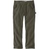 Carhartt Men’s Relaxed Straight Rugged Flex® Duck Dungaree(Moss)