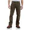 Carhartt Men’s Relaxed Straight Twill Dungaree(Dark Coffee)