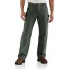 Carhartt Men’s Relaxed Straight Twill Dungaree(Green)
