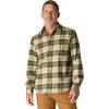 Carhartt Men’s Rugged Flex Relaxed Fit Midweight Flannel Long-Sleeve Plaid Shirt(Forestry Green)