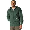 Carhartt Men’s Tall Rain Defender Paxton Heavyweight Hooded Zip Front Sweatshirt(Forestry Green)
