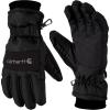 Carhartt Men’s Waterproof Insulated Knit Cuff Glove(Black)