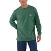 Carhartt Men’s Workwear Pocket Long Sleeve T-shirt(Frosted Balsam Heather)