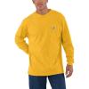 Carhartt Men’s Workwear Pocket Long Sleeve T-shirt(Honeycomb Heather)