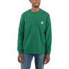 Carhartt Men’s Workwear Pocket Long Sleeve T-shirt(North Woods Heather)