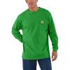 Carhartt Men’s Workwear Pocket Long Sleeve T-shirt(Olive Green Heather)