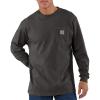Carhartt Men’s Workwear Pocket Long Sleeve T-shirt(Peat)