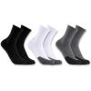 Carhartt Unisex Force Midweight Logo Crew Sock 3 Pack(Assorted 01)
