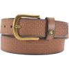 Carhartt Women’s Casual Rugged Belts, Available in Multiple Styles, Colors & Sizes(Saddle Leather Basketweave (Brown))