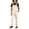 Carhartt Women’s Crawford Double Front Bib Overalls(Natural)