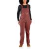 Carhartt Women’s Crawford Double Front Bib Overalls(Sable)