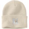 Carhartt Womens Knit Satin-Lined Beanie(Oat Milk)
