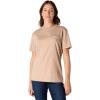 Carhartt Women’s Loose Fit Heavyweight Short-Sleeve Pocket T-Shirt(Light Taupe Nep)