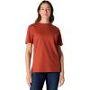 Carhartt Women’s Loose Fit Heavyweight Short-Sleeve Pocket T-Shirt(Spice Red Nep)