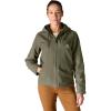 Carhartt Women’s Loose Fit Washed Duck Sherpa Lined Jacket(Basil)