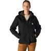 Carhartt Women’s Loose Fit Washed Duck Sherpa Lined Jacket(Black)