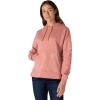 Carhartt Women’s Oversized-fit Midweight Hooded Heart Graphic Sweatshirt(Rose Tint)