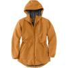 Carhartt Women’s Rain Defender Relaxed Fit Lightweight Coat(Golden Oak)