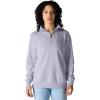 Carhartt Women’s TENCEL Fiber Series Relaxed Fit Half-Zip Sweatshirt(Mica)