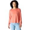 Carhartt Women’s Tencel Fiber Series Loose Fit Long-Sleeve Pocket T-Shirt(Dusty Cedar)