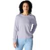 Carhartt Women’s Tencel Fiber Series Loose Fit Long-Sleeve Pocket T-Shirt(Mica)