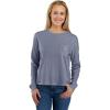 Carhartt Women’s Tencel Fiber Series Loose Fit Long-Sleeve Pocket T-Shirt(Wisteria)