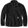 Carhartt mens Loose Fit Fleece Pullover(Black)