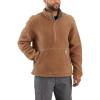 Carhartt mens Loose Fit Fleece Pullover(Oatmeal Tan)