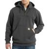 Carhartt mens Rain Defender Loose Fit Heavyweight Quarter-zip Sweatshirt(Carbon Heather)