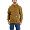 Carhartt mens Rain Defender Loose Fit Heavyweight Sweatshirt(Oak Brown Heather)