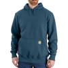 Carhartt mens Rain Defender Loose Fit Heavyweight Sweatshirt(Storm Blue Heather)
