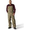Carhartt mens Rugged Flex Duck Loose Fit Insulated Camo Bib Overall(Mossy Oak Bottomland Camo)