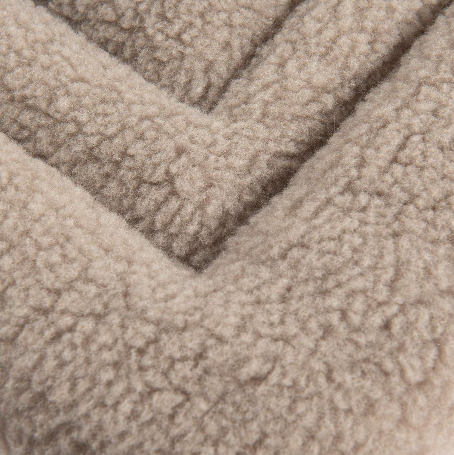 imageCarhartt Durable Firm Duck Sherpa Top Dog Napper Pad Washable Duck Canvas Pads for Dogs Sherpa Top Napper Pad Carhartt Brown MediumSherpa Top Napper Pad Carhartt Brown