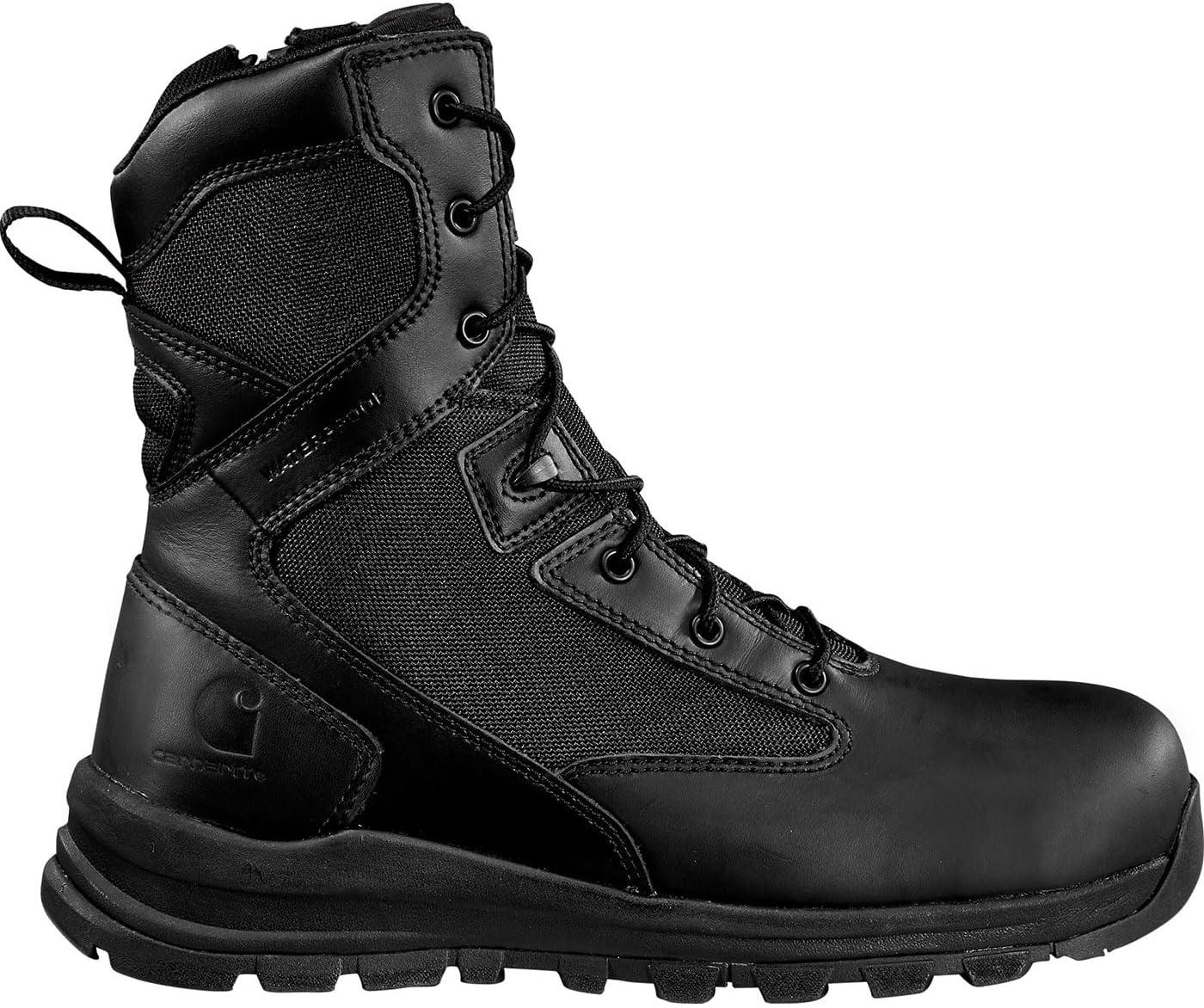 imageCarhartt Footwear FH8421M Gilmore Waterproof 8Inch Side Zip BootBlack