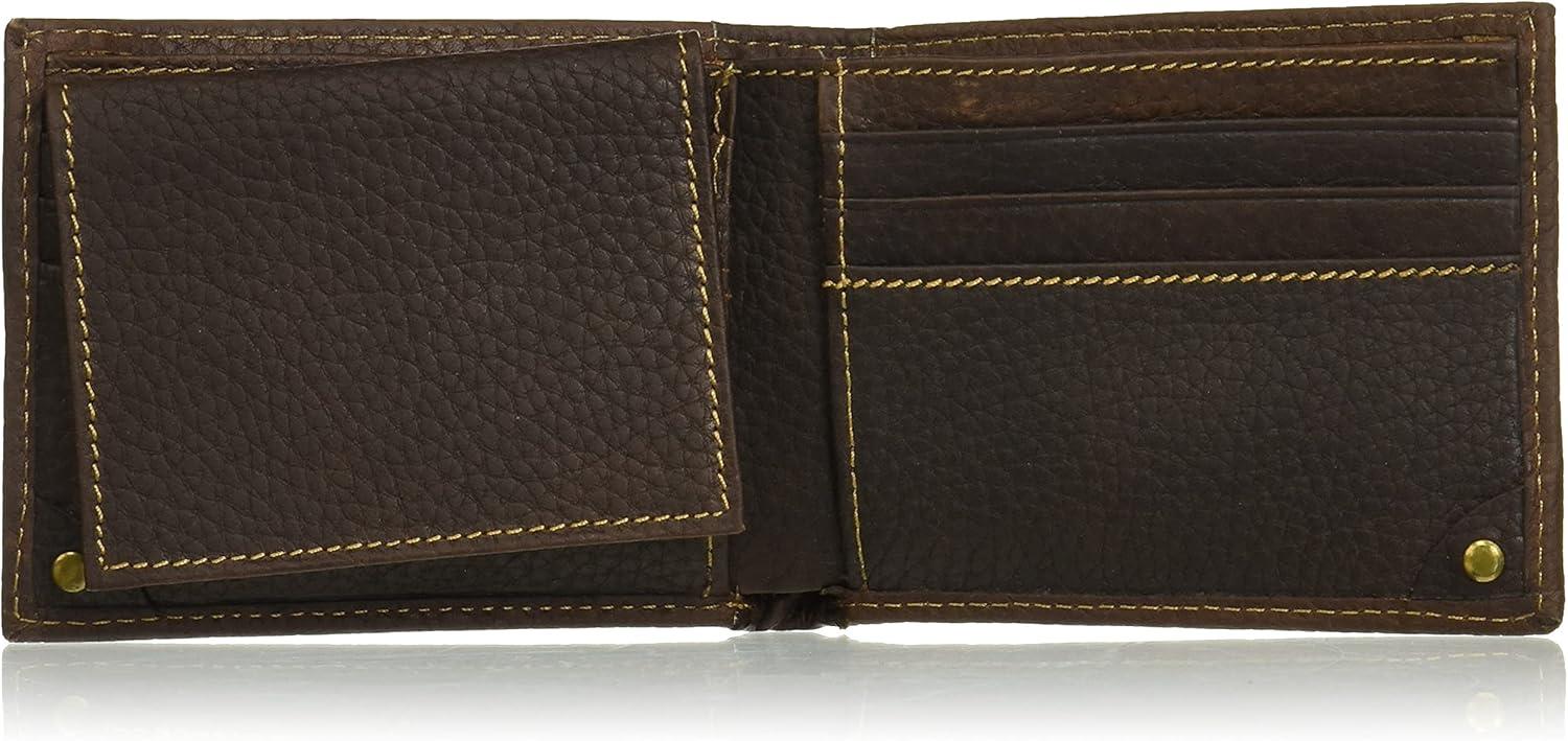 imageCarhartt Mens B0000209 Nubuck Trifold WalletBrown Bifold