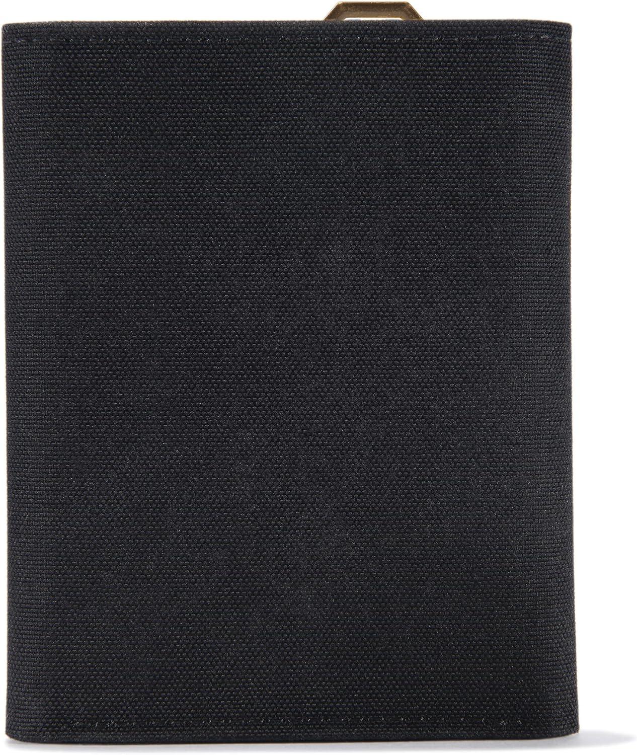 imageCarhartt Mens B0000236 Nylon Duck Trifold Wallet One Size Fits AllNylon Duck Black