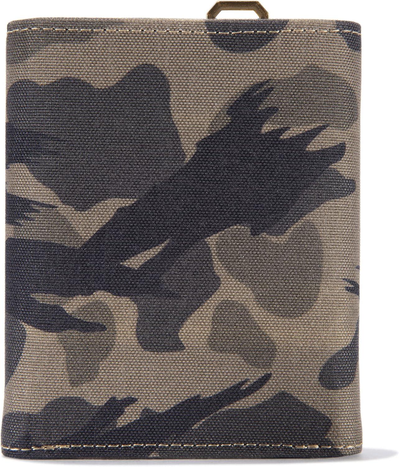 imageCarhartt Mens B0000236 Nylon Duck Trifold Wallet One Size Fits AllNylon Duck Blind Duck Camo