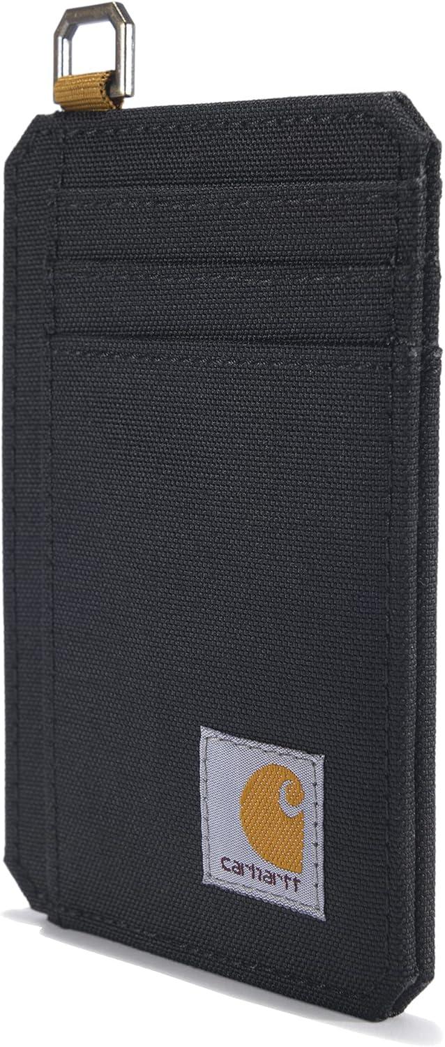 imageCarhartt Mens B0000238 Nylon Duck Front Pocket WalletBlack
