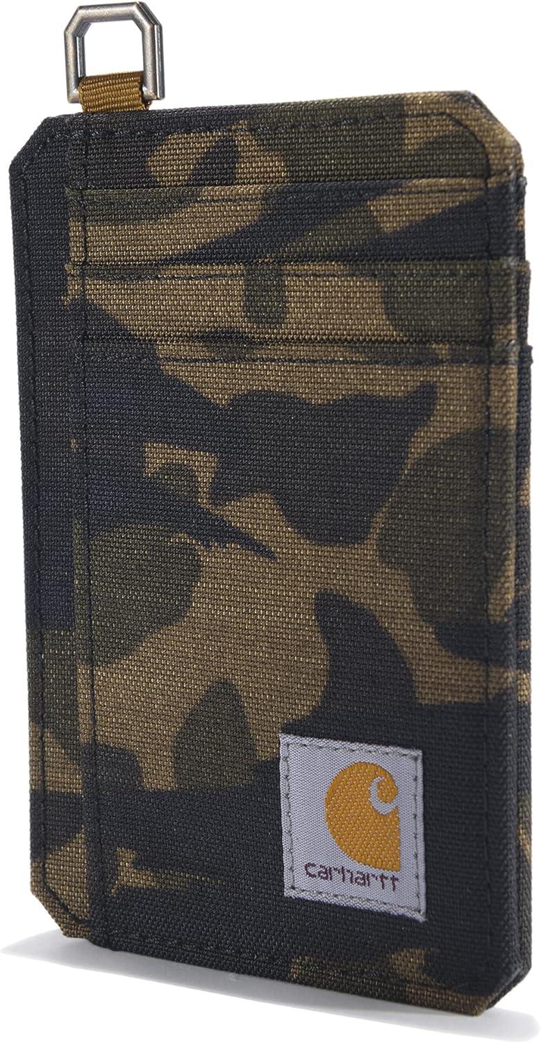 imageCarhartt Mens B0000238 Nylon Duck Front Pocket WalletBlind Duck Camo