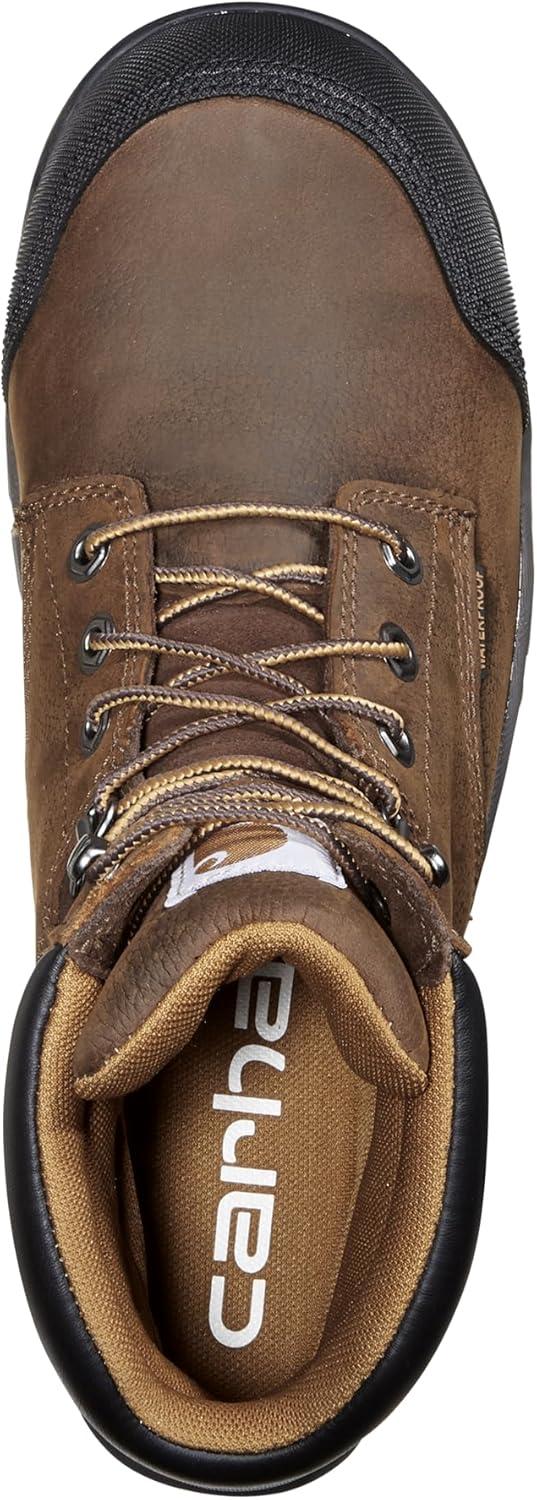 imageCarhartt Mens CMF6380 Rugged Flex Six Inch Waterproof Work BootDark Brown