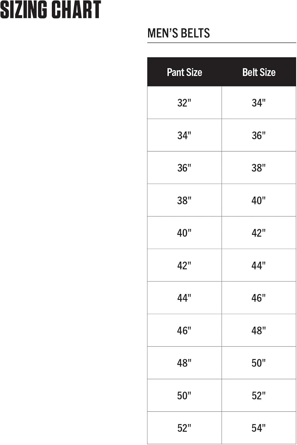 imageCarhartt Mens Casual Belts WHeavy Duty Flexible Stitching Available in Multiple Styles Colors ampamp SizesNylon Webbing Ladder Lock Black