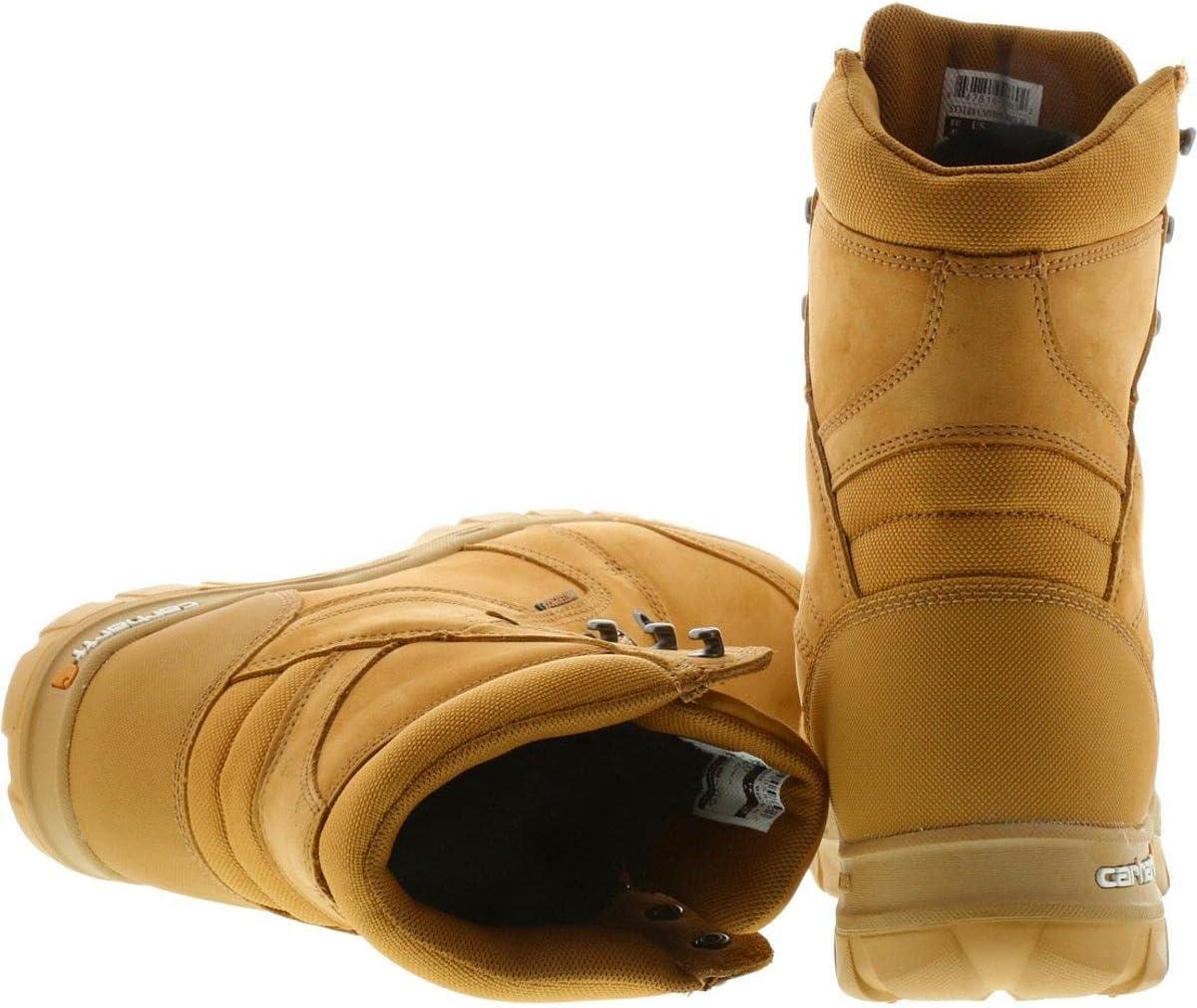 imageCarhartt Mens Cmf8058 Rugflx 8quot Wht Soft Work BootWheat