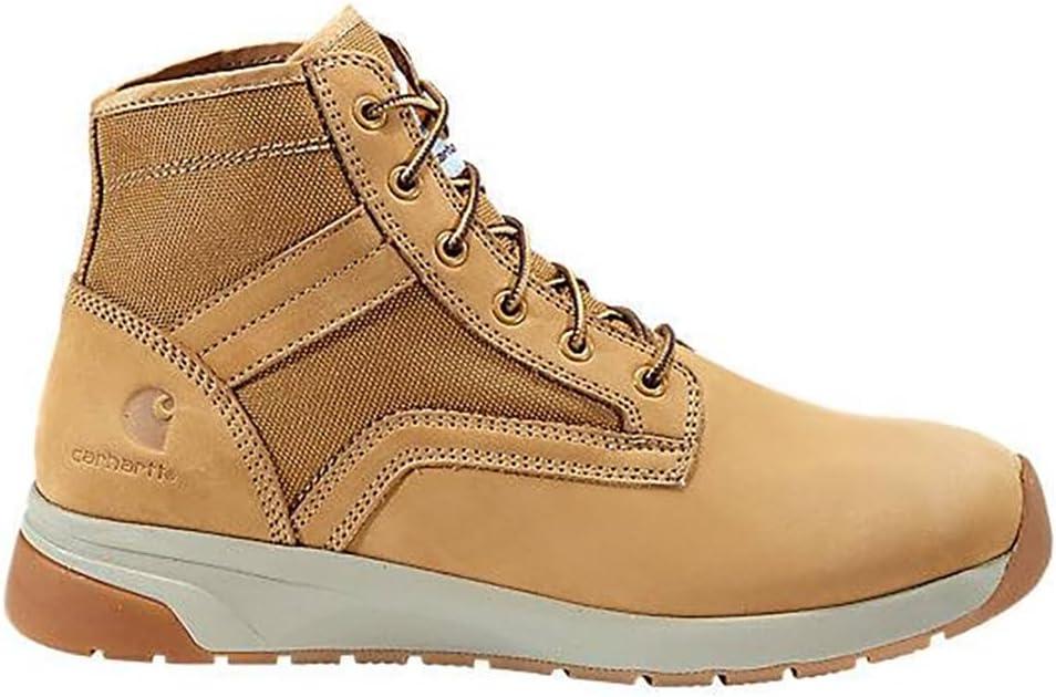 imageCarhartt Mens Force Lightweight Sneaker Boot Military and TacticalWheat Nubuck