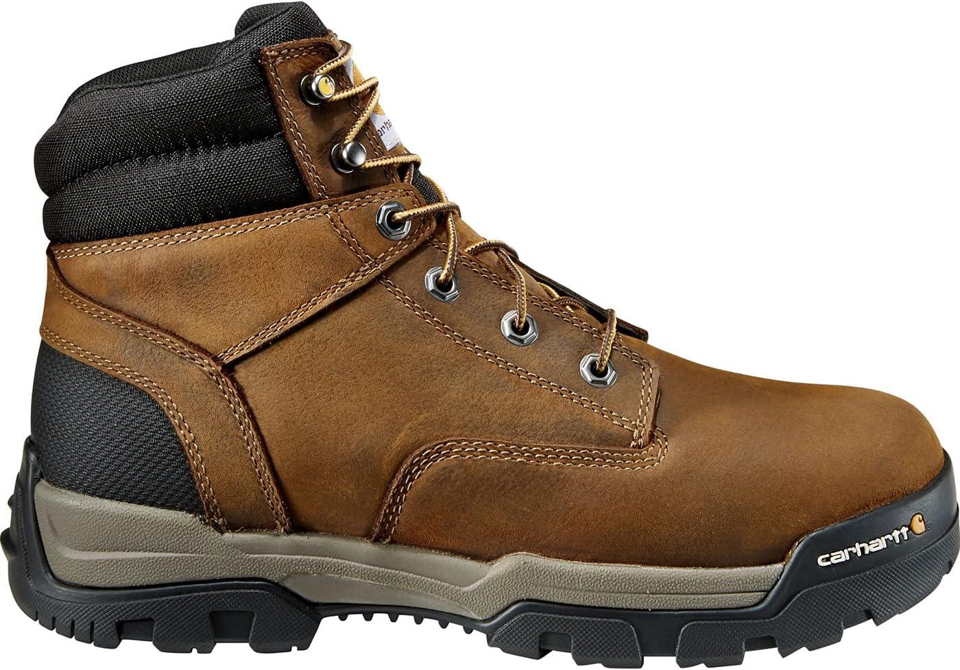imageCarhartt Mens Force SD Safety Work ShoesBison Brown Oil Tan