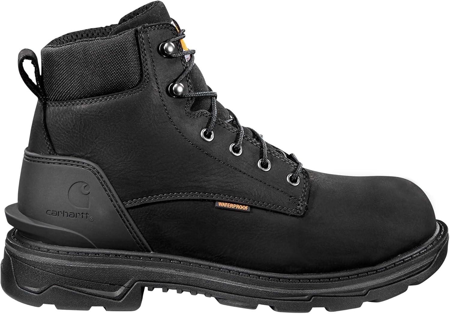 imageCarhartt Mens Ironwood Waterproof 6quot Soft Toe Work BootsBlack