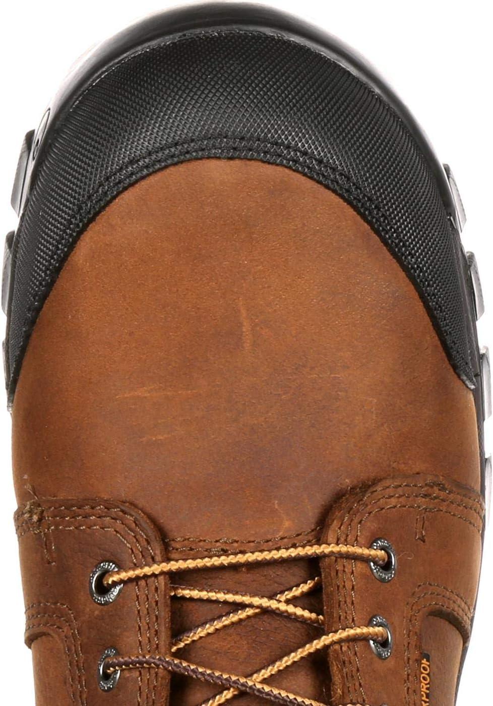 imageCarhartt Mens Rugged Flex Waterproof Insulated BootsBrown