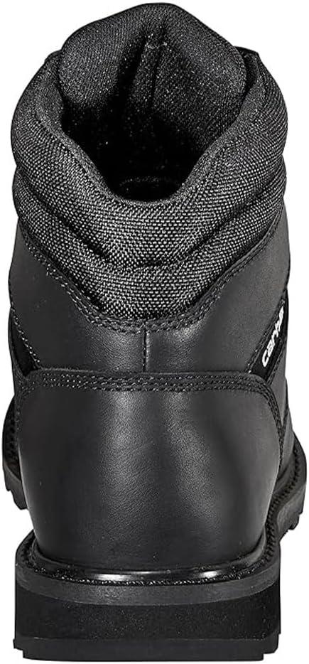 imageCarhartt Mens Traditional Welt 6quot Steel Toe Work Boot ConstructionBlack Oil Tanned