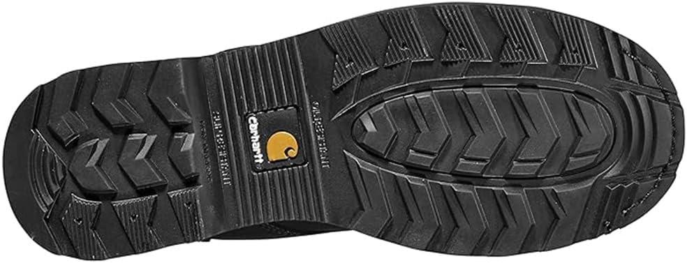 imageCarhartt Mens Traditional Welt 6quot Steel Toe Work Boot ConstructionBlack Oil Tanned